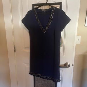 *Donating Soon* Navy Blue Cocktail Dress